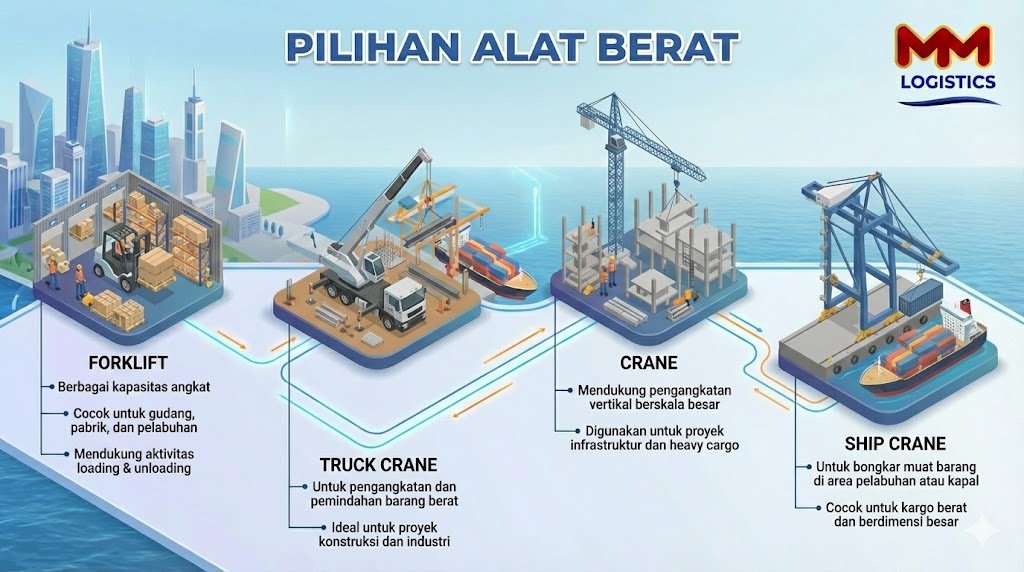 pilihan sewa alat berat